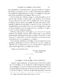 La Biblia y San Isidoro. Nuevo estudio / Fidel Fita | Biblioteca Virtual Miguel de Cervantes