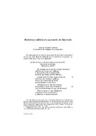 Retórica y milicia en un soneto de Quevedo / Antonio Azaustre Galiana | Biblioteca Virtual Miguel de Cervantes