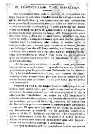 El provincialismo y "El Imparcial" / Leopoldo Alas | Biblioteca Virtual Miguel de Cervantes