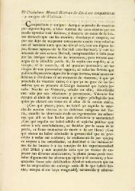 El ciudadano Manuel Bertrán de Lis a sus compatriotas y amigos de Valencia | Biblioteca Virtual Miguel de Cervantes