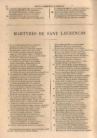 Martirio de San Laurencio / Gonzalo de Berceo | Biblioteca Virtual Miguel de Cervantes
