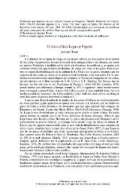 El dios céltico Lugu en España / Antonio Tovar | Biblioteca Virtual Miguel de Cervantes