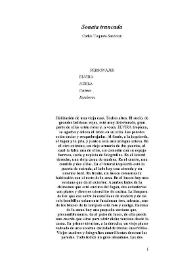 Sonata truncada / Carlos Toquero Sandoval | Biblioteca Virtual Miguel de Cervantes