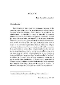 Discusiones: Derecho y Autoridad, núm. 7 (2007). Sección I: Discusión. Réplica / Jesús-María Silva Sánchez | Biblioteca Virtual Miguel de Cervantes