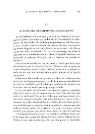 El Picosacro de Compostela. Nuevos datos / Elías Reyero, S. J. | Biblioteca Virtual Miguel de Cervantes