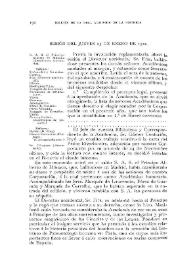 Sesión del jueves 25 de enero de 1912 / Eduardo de Hinojosa | Biblioteca Virtual Miguel de Cervantes