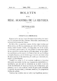 "Maravillas americanas" / El Marqués de Polavieja | Biblioteca Virtual Miguel de Cervantes