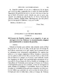 Jovellanos y las Órdenes Militares [5] / José Gómez Centurión | Biblioteca Virtual Miguel de Cervantes