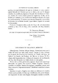 Los Fueros de Villadiego, inéditos / Amancio Rodríguez López | Biblioteca Virtual Miguel de Cervantes