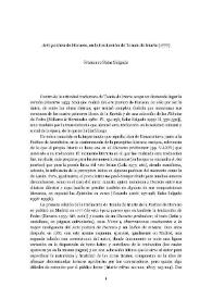 "Arte poética" de Horacio, en la traducción de Tomás de Iriarte (1777) / Francisco Salas Salgado | Biblioteca Virtual Miguel de Cervantes