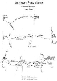 Camino romano de Sevilla a Córdoba / Antonio Blázquez | Biblioteca Virtual Miguel de Cervantes