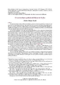 Un curioso hueso grabado del Museo de Huelva / Martín Almagro Basch | Biblioteca Virtual Miguel de Cervantes