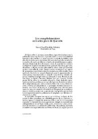 Los "exempla" femeninos en la obra grave de Quevedo / Manuel Ángel Candelas Colodrón | Biblioteca Virtual Miguel de Cervantes