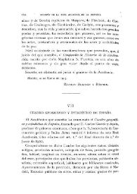 Cuadro geográfico y estadístico de España / Ricardo Beltrán y Rózpide | Biblioteca Virtual Miguel de Cervantes