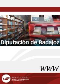 Diputación de Badajoz | Biblioteca Virtual Miguel de Cervantes