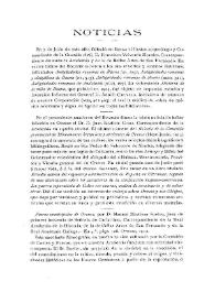 Boletín de la Real Academia de la Historia, tomo 63 (septiembre-octubre 1913). Cuadernos III-IV. Noticias / F.F. | Biblioteca Virtual Miguel de Cervantes