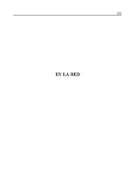 Introducción a "En la red" / Francisco Caudet | Biblioteca Virtual Miguel de Cervantes