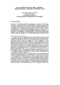 El nacimiento crítico del "género" celestinesco : historia y perspectivas / Consolación Baranda Leturio, Ana María Vian Herrero | Biblioteca Virtual Miguel de Cervantes