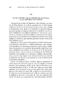 El ex convento de San Benito de Alcántara en la provincia de Cáceres / José Ramón Mélida | Biblioteca Virtual Miguel de Cervantes