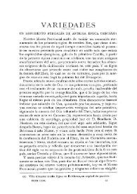 Un monumento burgalés de antigua época cristiana / Luciano Huidobro | Biblioteca Virtual Miguel de Cervantes