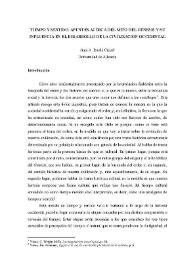 Tiempo y sentido. Apuntes acerca del Mito del Génesis y su influencia en el desarrollo de la civilización occidental / J. Antonio Roche Cárcel | Biblioteca Virtual Miguel de Cervantes