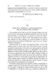 Historia política y parlamentaria del Sr. Cánovas del Castillo / Jerónimo Bécker | Biblioteca Virtual Miguel de Cervantes