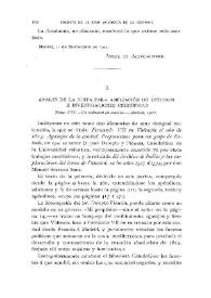 "Anales de la Junta para Ampliación de Estudios e Investigaciones Científicas". Tomo VII. Un volumen en cuarto. Madrid, 1911 / G. Maura | Biblioteca Virtual Miguel de Cervantes