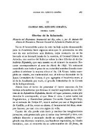 Glorias del ejercito español : primera parte : glorias de la Infantería / F.Fernández de Béthencourt | Biblioteca Virtual Miguel de Cervantes