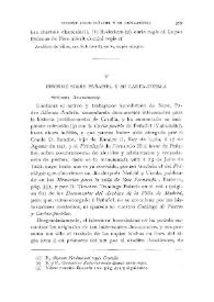 Informe sobre Peñafiel y su Carta-puebla / Rafael de Ureña | Biblioteca Virtual Miguel de Cervantes