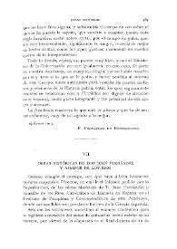 Obras históricas de don Juan Fernández y Amador de los Ríos / José Ramón Mélida | Biblioteca Virtual Miguel de Cervantes