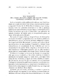Una traslación del cuerpo de Santa Teresa en Alba de Tormes. Testamento auténtico del año 1616 / por José Gómez Centurión | Biblioteca Virtual Miguel de Cervantes