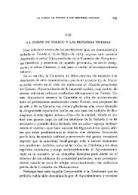 La ciudad de Toledo y las reformas urbanas / El Conde de Cedillo | Biblioteca Virtual Miguel de Cervantes