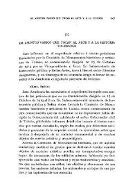De asuntos varios que tocan al arte y a la historia toledanos / El Conde de Cedillo | Biblioteca Virtual Miguel de Cervantes