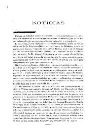 Noticias. Boletín de la Real Academia de la Historia, tomo 67 (septiembre-octubre 1915). Cuadernos III y IV / F.F.; J.P. de G. | Biblioteca Virtual Miguel de Cervantes