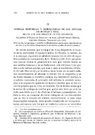 "Noticias históricas y genealógicas de los Estados de Montijo y Teba, según los documentos de sus archivos". Las publica el Duque de Berwick y de Alba (Escudo ducal). Madrid, imprenta Alemana, Fuencarral, 137, 1915 / Juan Pérez de Guzmán y Gallo | Biblioteca Virtual Miguel de Cervantes