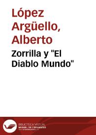 Zorrilla y "El Diablo Mundo" / Alberto L. Argüello | Biblioteca Virtual Miguel de Cervantes