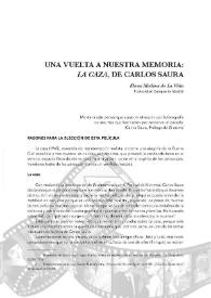 Una vuelta a nuestra memoria: "La caza", de Carlos Saura / Elena Medina de La Viña | Biblioteca Virtual Miguel de Cervantes