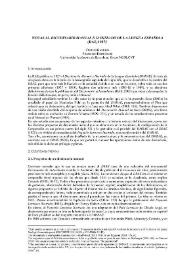 Notas al "Diccionario manual e ilustrado de la lengua española " (RAE, 1927) / Cecilio Garriga y Francesc Rodríguez | Biblioteca Virtual Miguel de Cervantes