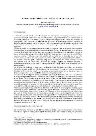 Verbos dimensionales estáticos en el diccionario / Brigitte Schwarze | Biblioteca Virtual Miguel de Cervantes