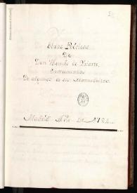 Obras poéticas / de Don Thomás de Iriarte, entresacadas de algunos de sus manuscritos | Biblioteca Virtual Miguel de Cervantes