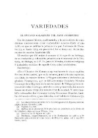 El epitafio malagueño del abad Amansvindo / Fidel Fita | Biblioteca Virtual Miguel de Cervantes