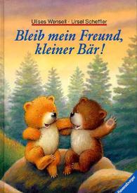 Ilustraciones para "Bleib mein Freund, kleiner Bär!" / Ulises Wensell | Biblioteca Virtual Miguel de Cervantes