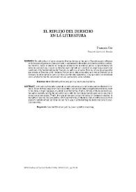 El reflejo del Derecho en la literatura / François Ost | Biblioteca Virtual Miguel de Cervantes