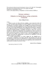 Informes académicos. Poblado de la Edad de Hierro, en Soto de Medinilla (Valladolid) / Antonio Blanco Freijeiro | Biblioteca Virtual Miguel de Cervantes