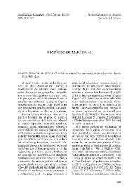 Investigaciones Geográficas, nº 44. Reseñas bibliográficas | Biblioteca Virtual Miguel de Cervantes