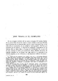 José Triana o el conflicto / Julio E. Miranda | Biblioteca Virtual Miguel de Cervantes