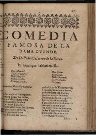 La dama duende | Biblioteca Virtual Miguel de Cervantes