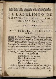 El laberinto de Creta | Biblioteca Virtual Miguel de Cervantes