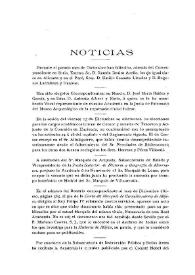 Noticias. Boletín de la Real Academia de la Historia, tomo 70 (enero 1917). Cuaderno I / Fidel Fita, J.P. de G. | Biblioteca Virtual Miguel de Cervantes