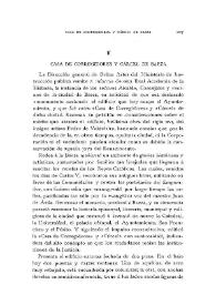 Casa de Corregidores y Cárcel de Baeza | Biblioteca Virtual Miguel de Cervantes